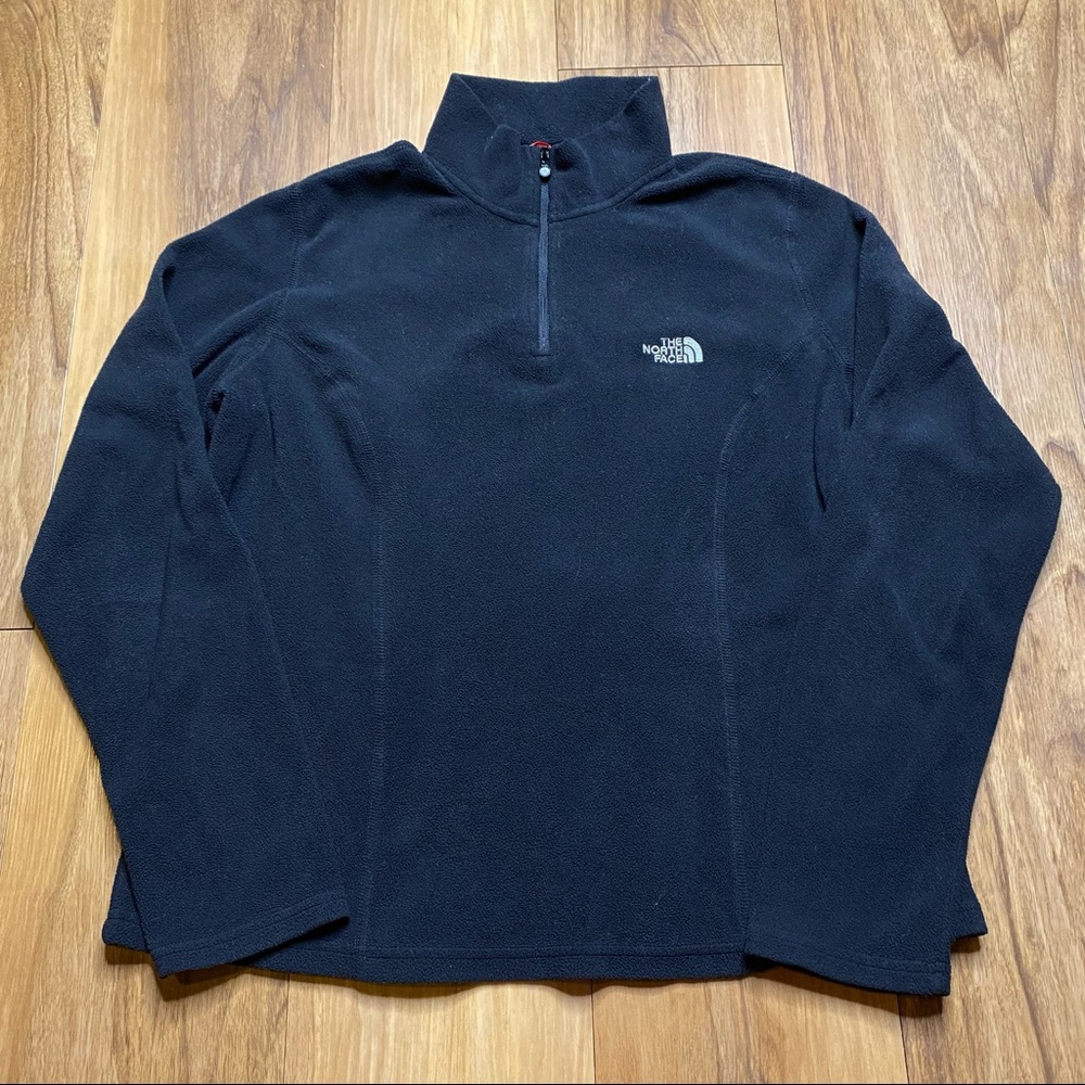 The North Face Black Fleece Quarter Zip Size Large